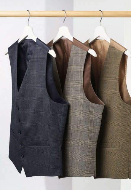 Emilio Check Waistcoat 1320