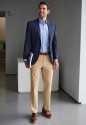 Oliver Tailored Fit Trouser